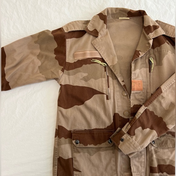 Men’s French Army Soviet Desert Camo Overshirt - Picture 1 of 8